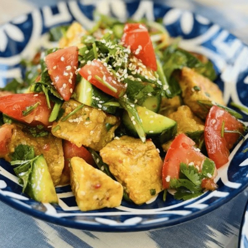 Crispy eggplant